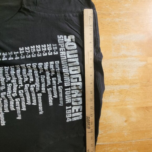 Medium Vintage Soundgarden Tultex 1994 Superunknown Tour - Picture 8 of 9